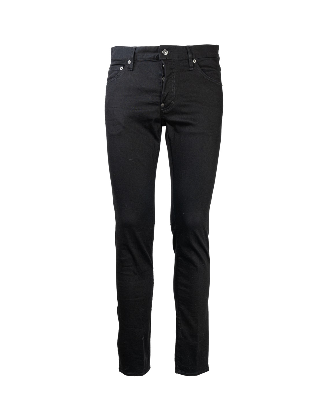 shop DSQUARED2  Jeans: Dsquared2 jeans in denim di cotone stretch.
Vestibilità skinny.
Modello 5 tasche.
Chiusura con zip coperta e bottone.
Label logata sulla patta.
Salpa posteriore "DSQUARED2 BLACK BULL".
Composizione: 90% Cotone 10% Elastan.
Fabbricato in Romania.. LB1314 S30730-900 number 4064679